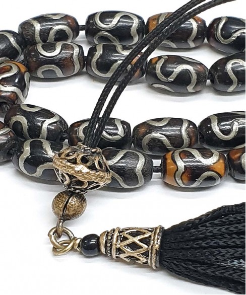 Κομπολόι από Έβενο KOM11778