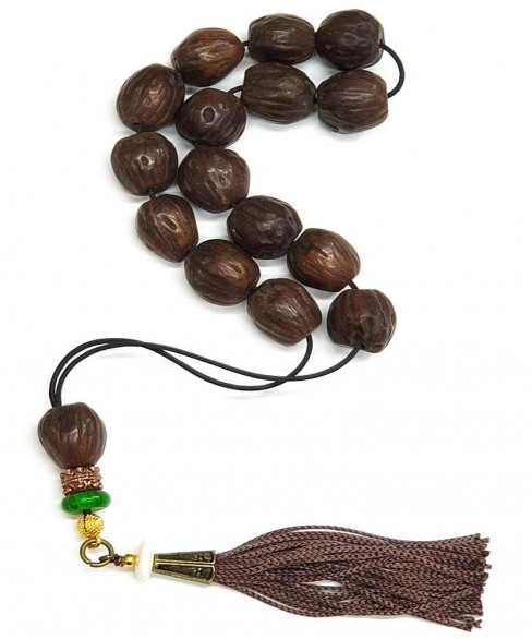 Κομπολόι από Μοσχοκάρυδο KOM11749