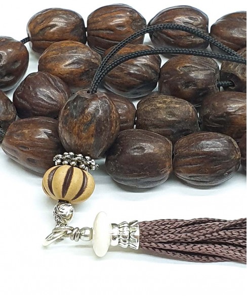 Κομπολόι από Μοσχοκάρυδο KOM11750