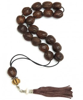 Κομπολόι από Μοσχοκάρυδο KOM11750