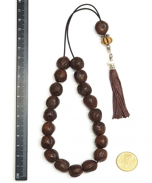 Κομπολόι από Μοσχοκάρυδο KOM11750