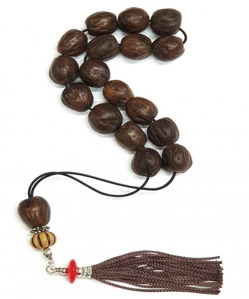 Κομπολόι από Μοσχοκάρυδο KOM11751