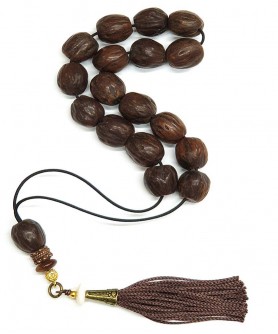 Κομπολόι από Μοσχοκάρυδο KOM11752