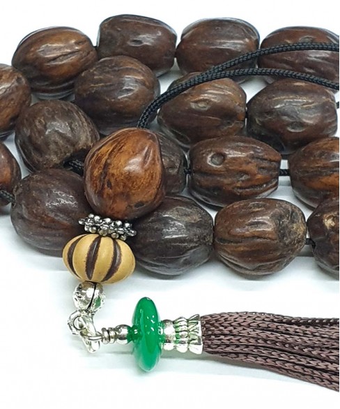 Κομπολόι από Μοσχοκάρυδο KOM11754