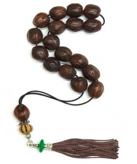 Κομπολόι από Μοσχοκάρυδο KOM11754