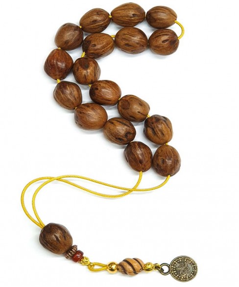 Κομπολόι από Μοσχοκάρυδο KOM11755