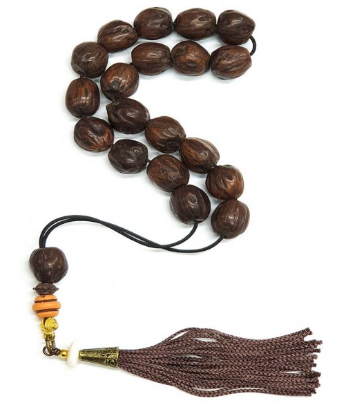 Κομπολόι από Μοσχοκάρυδο KOM11756