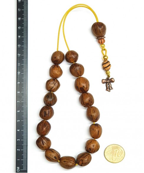 Κομπολόι από Μοσχοκάρυδο KOM11757