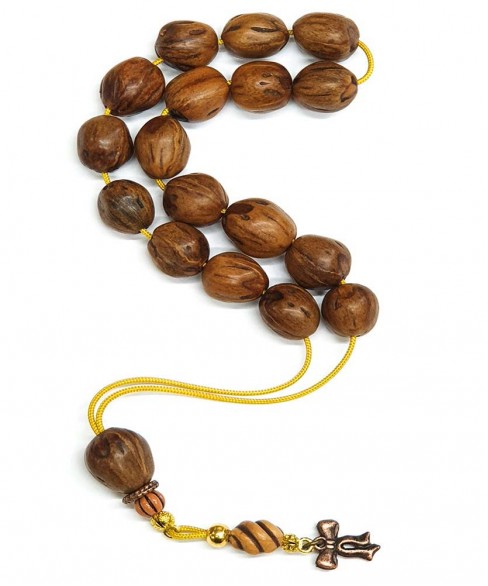 Κομπολόι από Μοσχοκάρυδο KOM11757