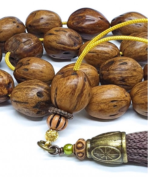 Κομπολόι από Μοσχοκάρυδο KOM11733