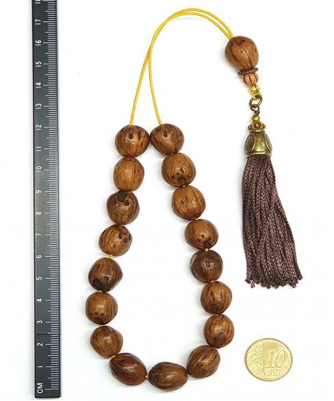 Κομπολόι από Μοσχοκάρυδο KOM11733