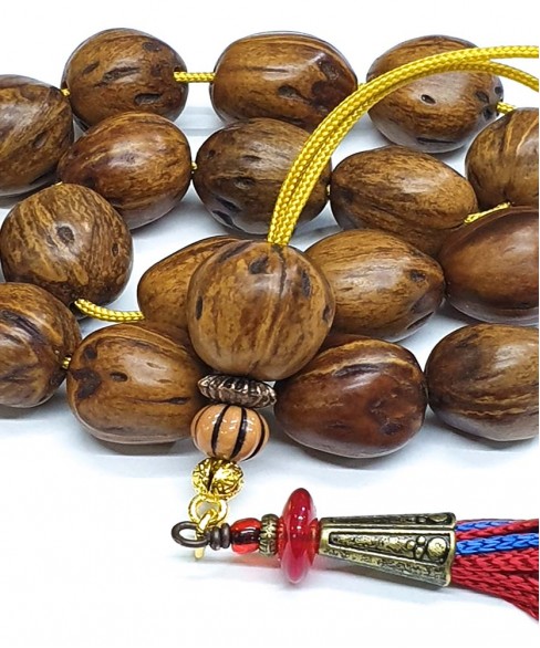 Κομπολόι από Μοσχοκάρυδο KOM11735