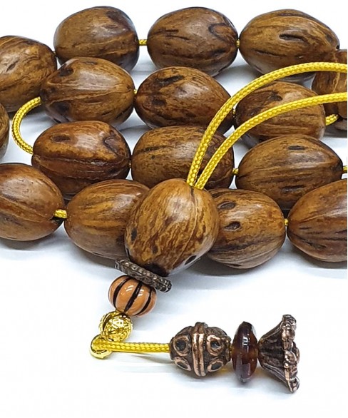 Κομπολόι από Μοσχοκάρυδο KOM11737