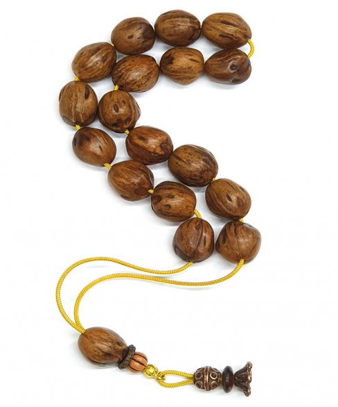 Κομπολόι από Μοσχοκάρυδο KOM11737