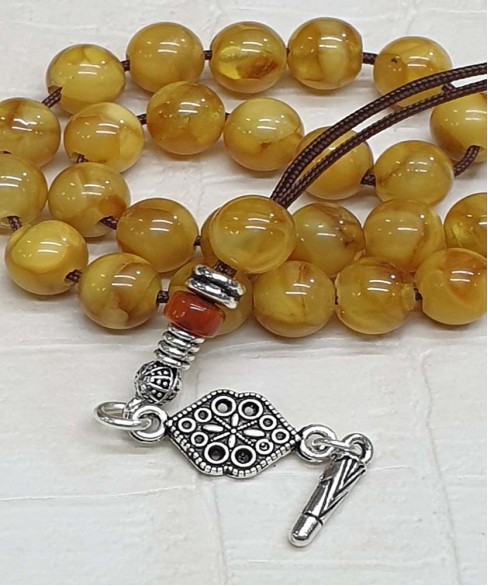 Κομπολόι από Κεχριμπάρι KOM11689