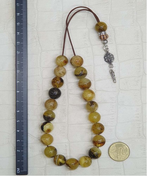 Κομπολόι από Κεχριμπάρι KOM11677