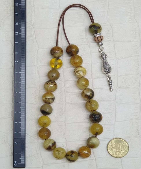 Κομπολόι από Κεχριμπάρι KOM11679