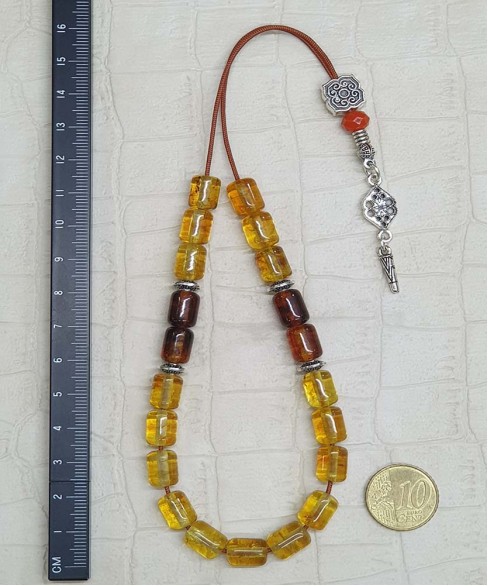 Κομπολόι από Κεχριμπάρι KOM11684