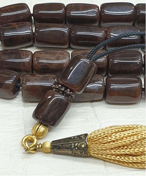 Κομπολόι από Οψιδιανό KOM11656