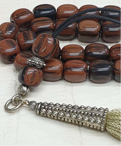 Κομπολόι από Οψιδιανό KOM11658