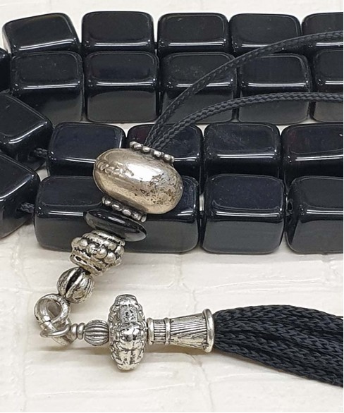 Κομπολόι από Οψιδιανό KOM11660