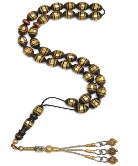 Κομπολόι 33άρι από Έβενο KOM11635