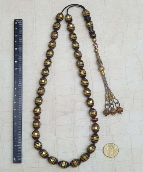 Κομπολόι 33άρι από Έβενο KOM11635