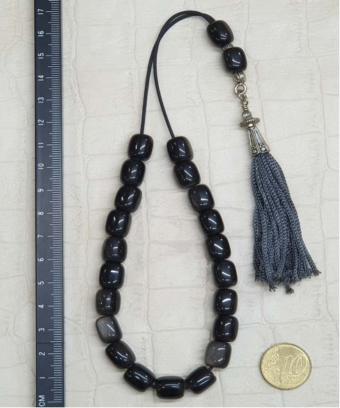 Κομπολόι από Οψιδιανό KOM11624