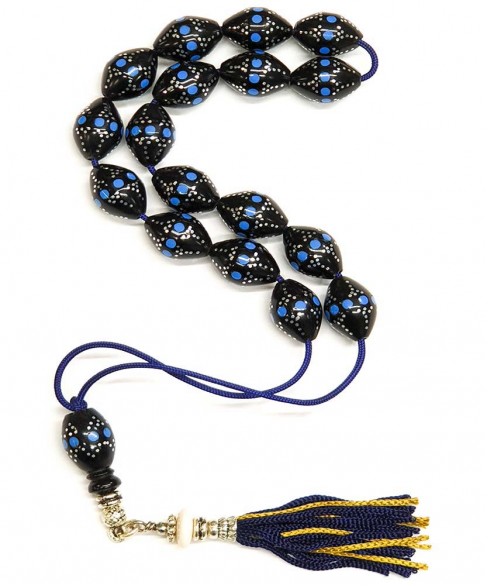 Κομπολόι από Έβενο KOM11604