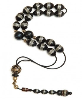 Κομπολόι από Έβενο KOM11605