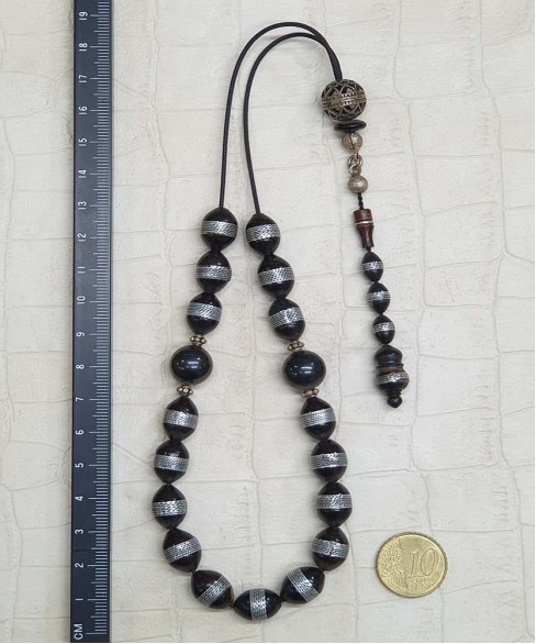 Κομπολόι από Έβενο KOM11605