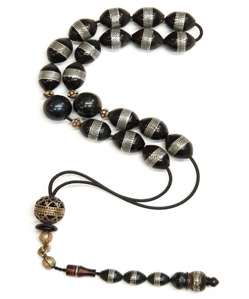 Κομπολόι από Έβενο KOM11605