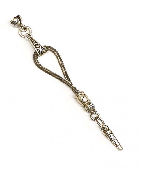 Φούντα επάργυρη κομπολογιού AKS10362