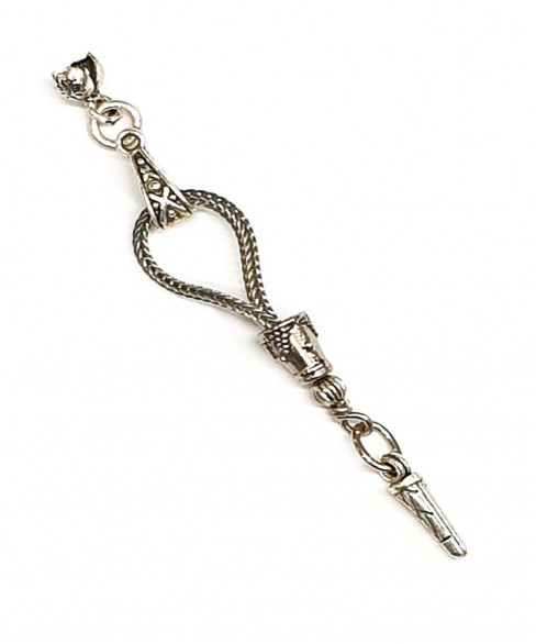 Φούντα επάργυρη κομπολογιού AKS10363