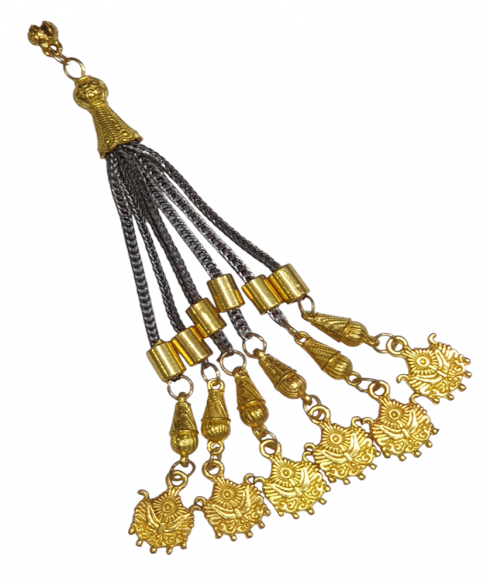 Φούντα επίχρυση κομπολογιού AKS10317