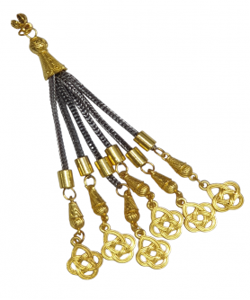 Φούντα επίχρυση κομπολογιού AKS10318