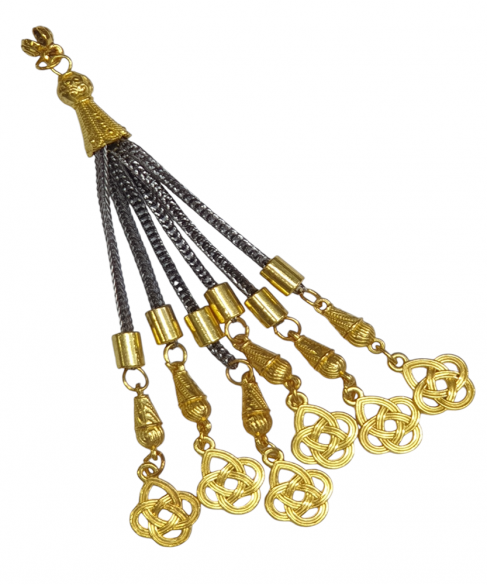 Φούντα επίχρυση κομπολογιού AKS10318