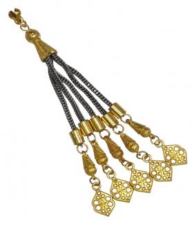 Φούντα επίχρυση κομπολογιού AKS10320