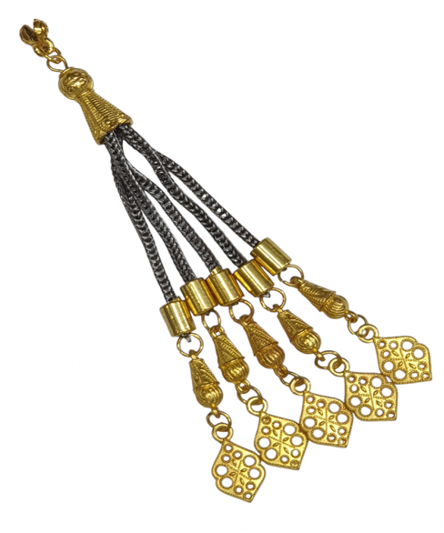 Φούντα επίχρυση κομπολογιού AKS10320