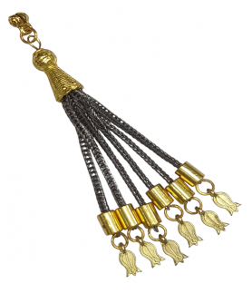 Φούντα επίχρυση κομπολογιού AKS10321