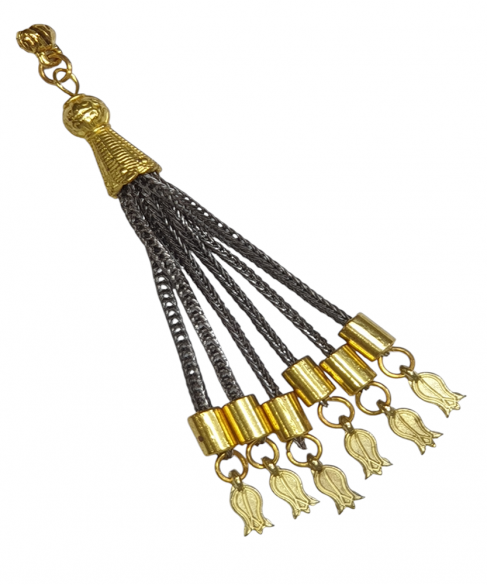 Φούντα επίχρυση κομπολογιού AKS10321