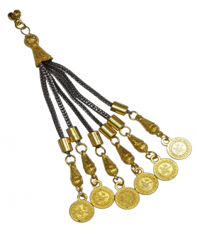 Φούντα επίχρυση κομπολογιού AKS10322