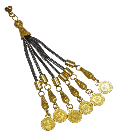 Φούντα επίχρυση κομπολογιού AKS10322