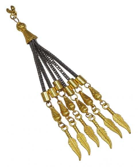 Gold plated tassel AKS10323