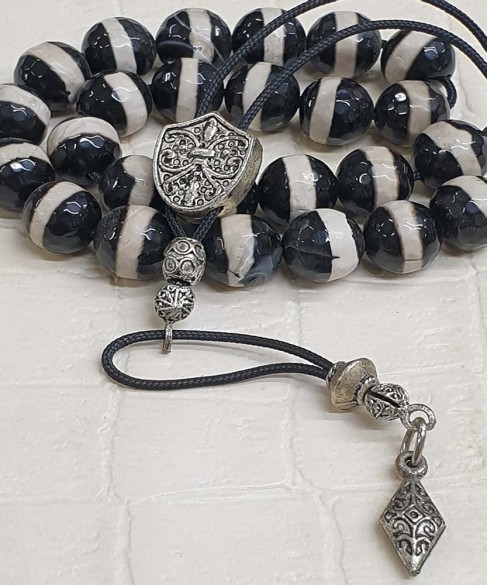 Κομπολόι από Ορυκτή Πέτρα KOM10847