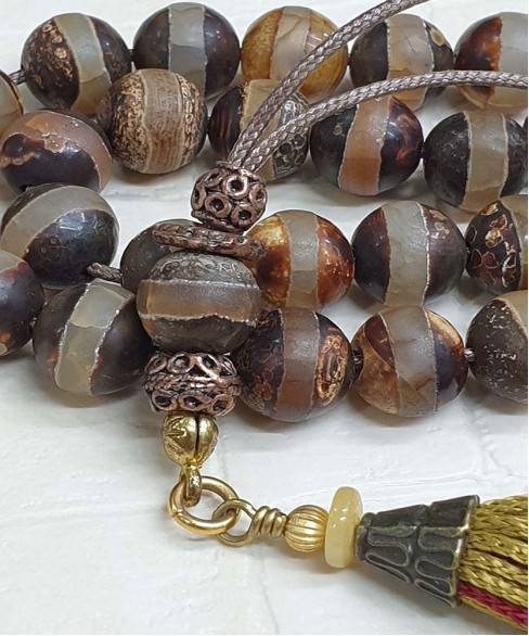 Κομπολόι από Ορυκτή Πέτρα KOM10851