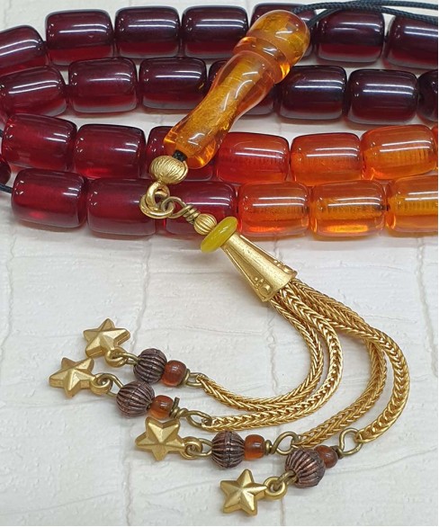 Κομπολόι 33άρι από Τεχνητή Ρητίνη KOM11014