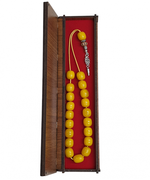 Χειροποίητο ξύλινο κουτί για συλλογές κομπολογιών KOYT10013