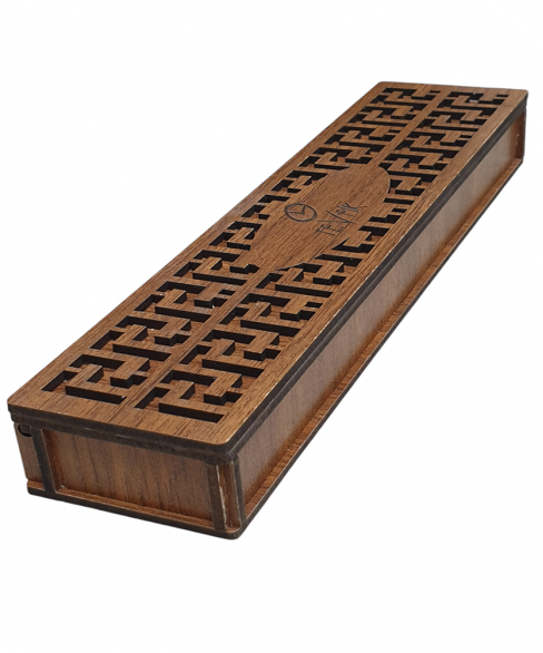 Χειροποίητο ξύλινο κουτί για συλλογές κομπολογιών KOYT10013