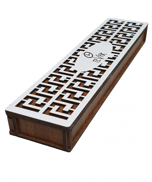 Χειροποίητο ξύλινο κουτί για συλλογές κομπολογιών KOYT10014